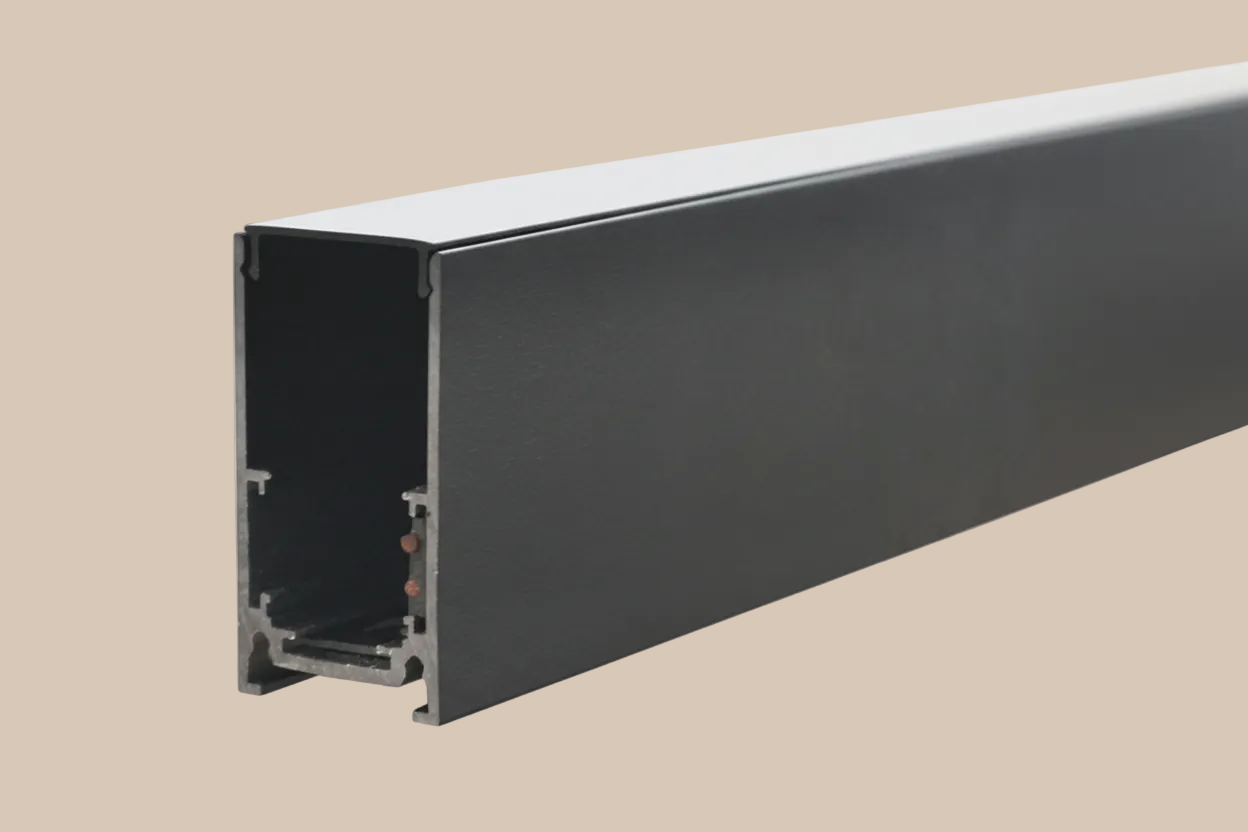 MAGNETINĖ LED SISTEMA TAMPA, PAVIRŠINIS BĖGELIS, JUODAS, 2M.