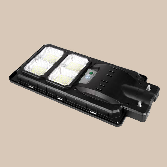 LED GATVĖS APŠVIETIMAS SU SAULĖS BATERIJA 200W 6000K