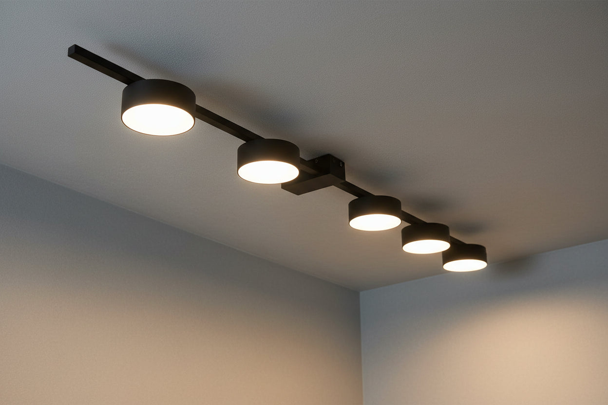 LED ŠVIESTUVAS ZOLA GX53 JUODAS