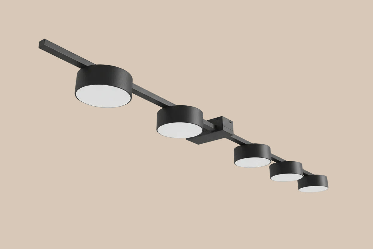 LED ŠVIESTUVAS ZOLA GX53 JUODAS