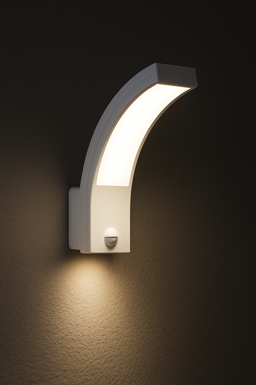 LED FASADINIS ŠVIESTUVAS DIRON 10W SU PIR 4000K