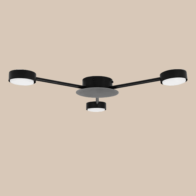 LED ŠVIESTUVAS ZIBO 3 X GX53, 65CM