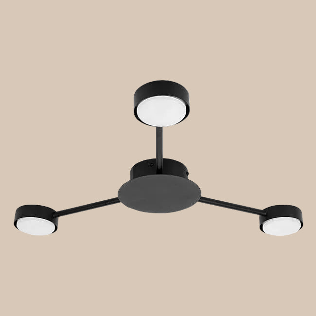 LED ŠVIESTUVAS ZIBO 3 X GX53, 65CM