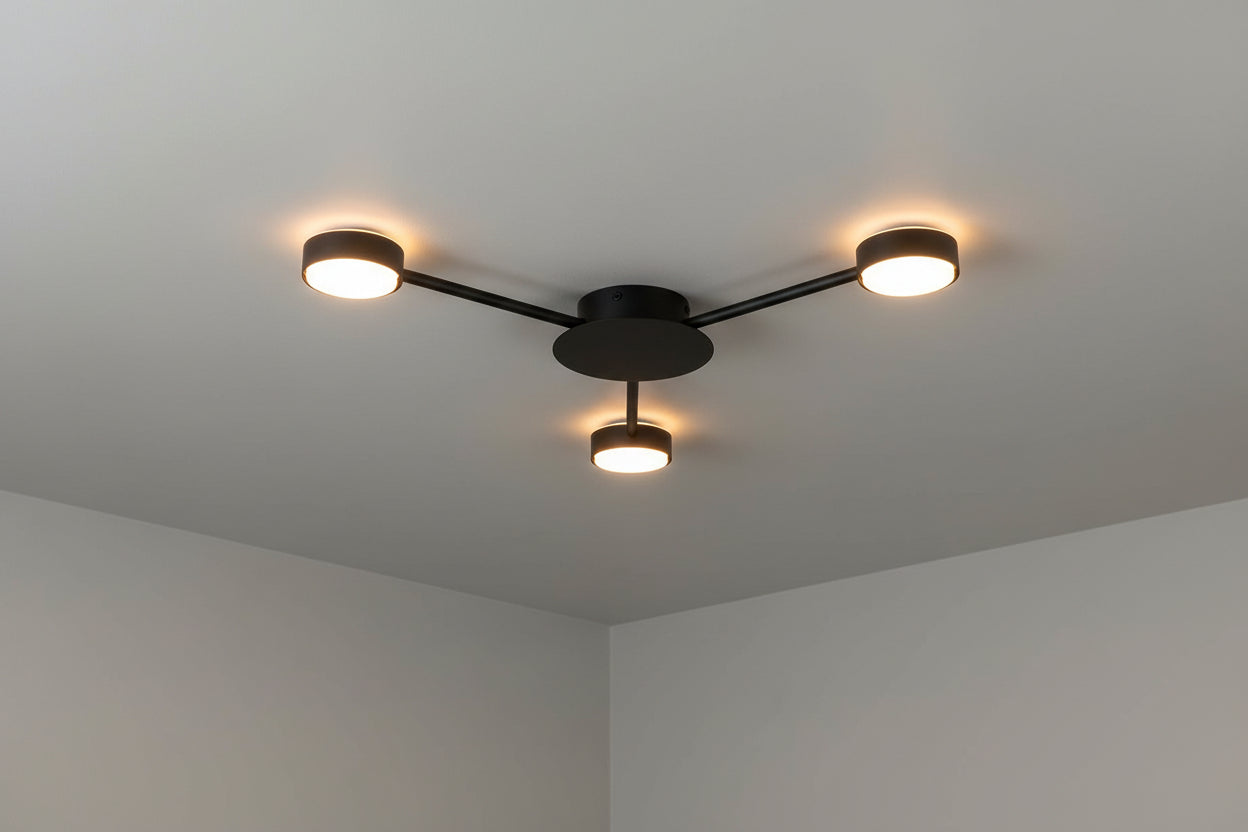 LED ŠVIESTUVAS ZIBO 3 X GX53, 65CM