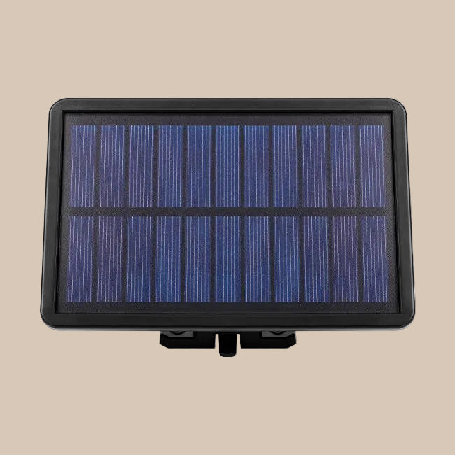 LED PROŽEKTORIUS SU SAULĖS BATERIJA IP65 172xSMD PIR SU PULTELIU