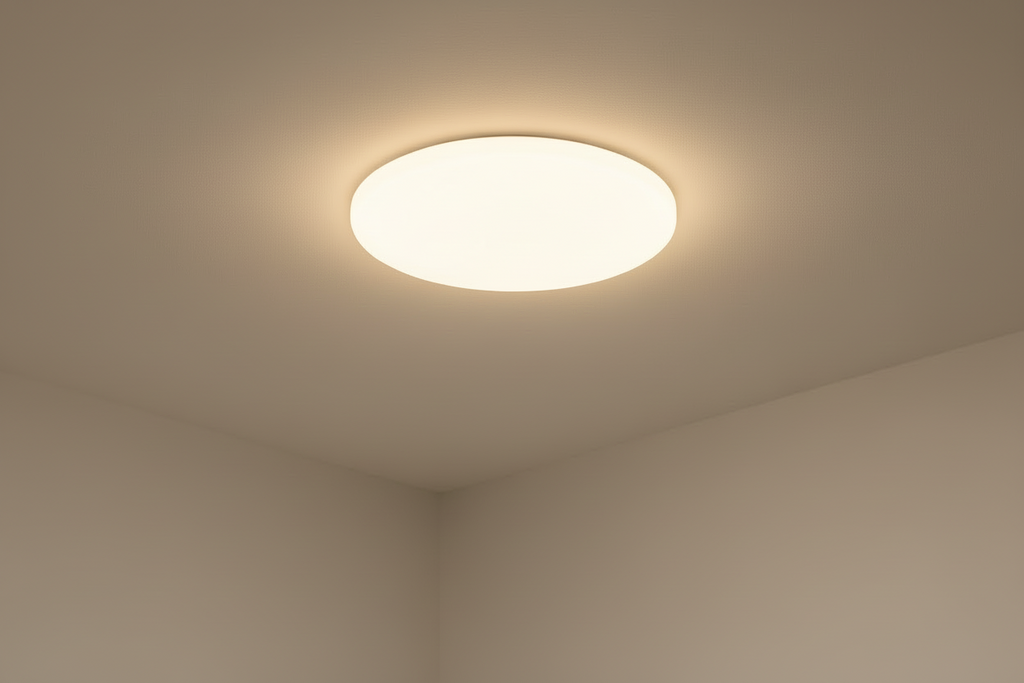 APVALI ĮMONTUOJAMA LED PANELĖ RUBI 3000K