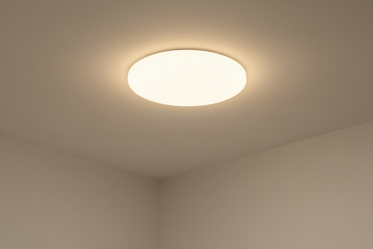 APVALI ĮMONTUOJAMA LED PANELĖ RUBI 3000K