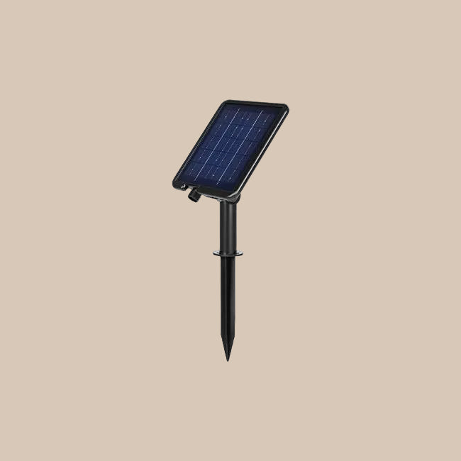LED GIRLIANDOS SU SAULĖS BATERIJA 2700K E12 IP44 SU PULTELIU