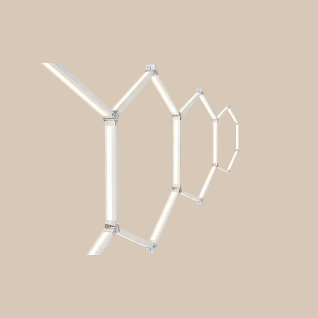 PRAMONINIAI LED ŠVIESTUVAI HEXAGON 6500K