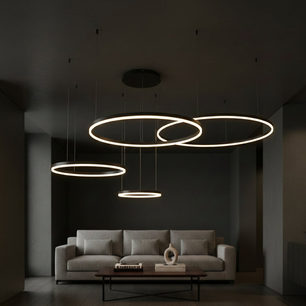 LED PAKABINAMAS LUBINIS ŠVIESTUVAS MUNDO 119W 40/60/80/100CM