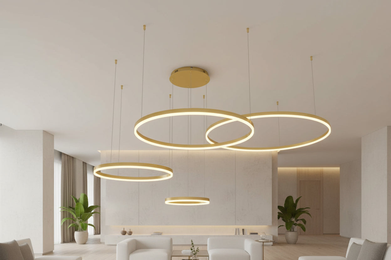 LED PAKABINAMAS LUBINIS ŠVIESTUVAS MUNDO 119W 40/60/80/100CM