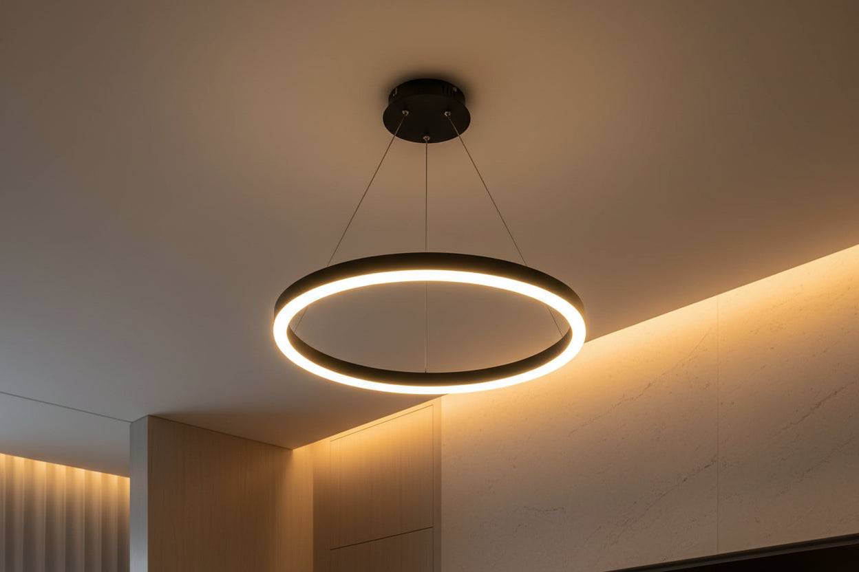 LED PAKABINAMAS LUBINIS ŠVIESTUVAS MUNDO 22W 40CM