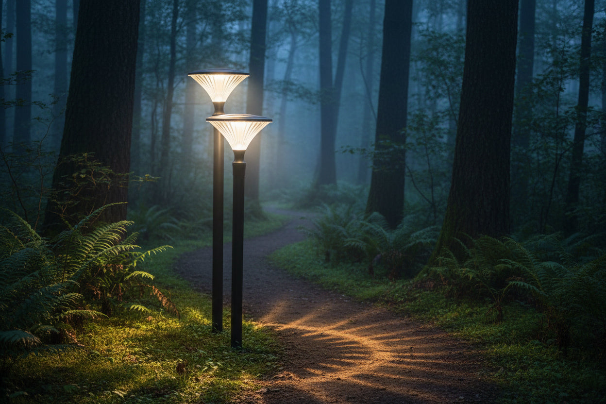 LED ŠVIESTUVAS PLEXIO 3M GATVĖS APŠVIETIMO STULPAMS E27