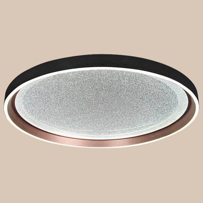 LED LUBINIS ŠVIESTUVAS 3CCT 72W JUODAS + AUKSINIS