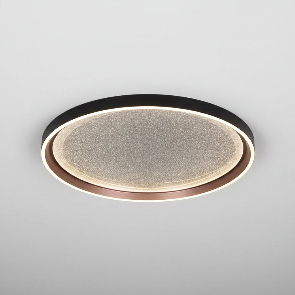 LED LUBINIS ŠVIESTUVAS 3CCT 72W JUODAS + AUKSINIS